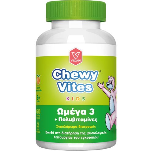Chewy Vites Kids Omega 3 + Multivitamins 600 желета