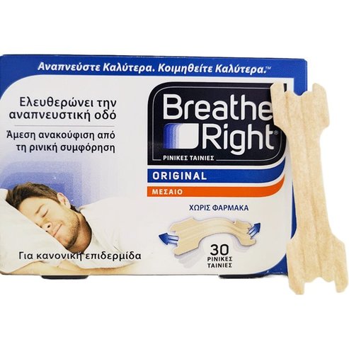 Breathe Right Original Среден размер 30 бр