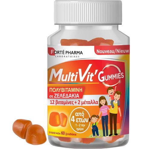 Forte Pharma MultiVit\' Gummies 60 Softgels