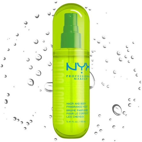 Nyx Professional Makeup Hair & Body Fragrance Mist 160ml - Coconut Cutie