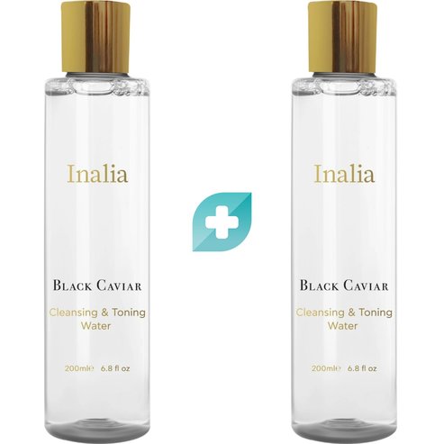 Inalia Комплект Black Caviar Cleansing & Toning Water 2x200ml