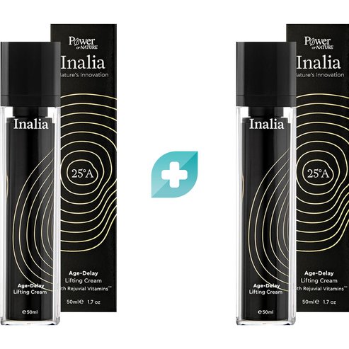 Inalia Комплект Age-Delay Lifting Face Cream With Rejuvial Vitamins 2x50ml