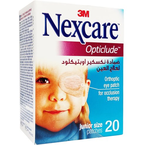 3M Nexcare Opticlude Orthoptic Eye Patch Junior Size 6,2cm x 5cm 20 бр