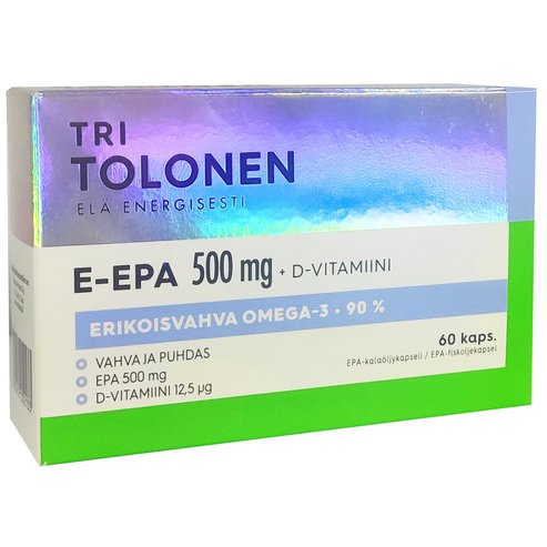 Tri Tolonen E-Epa 500mg + Vitamin D 60caps