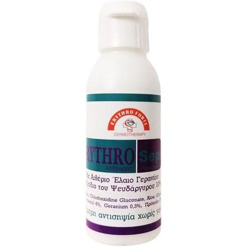 Erythro Forte Подарък ErythroSept Antiseptic Protection Geranium Антисептичен крем за ръце 60ml