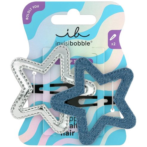 Invisibobble Boldly Snapclips Starlight Serenade 2 бр