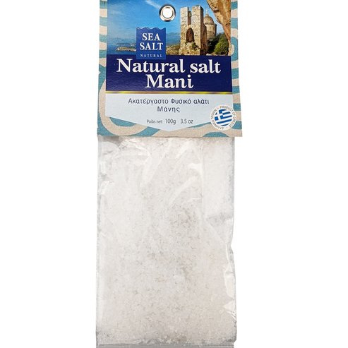 Sparta Natural Sea Salt Mani 100g 