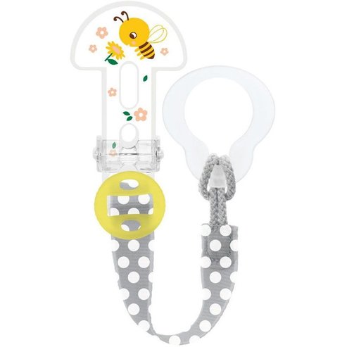 Mam Clip it & Cover Soother Clip 0m+ Сив 1 брой, код 335