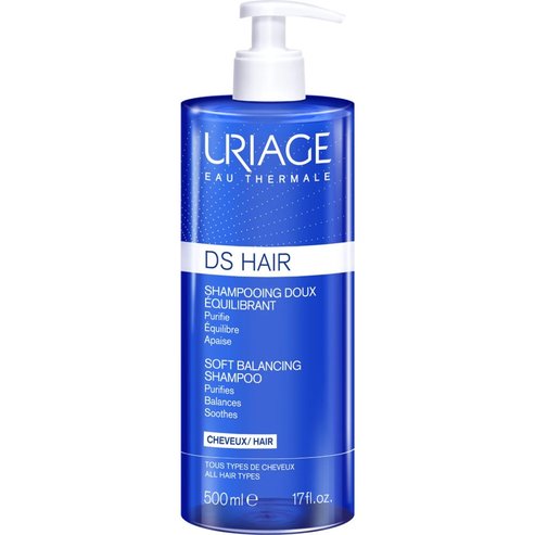 Uriage DS Hair Soft Balancing Shampoo 500ml