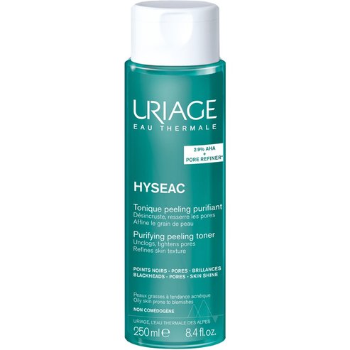 Uriage Hyseac Purifying Peeling Toner for Oily Skin with Blemishes 250ml