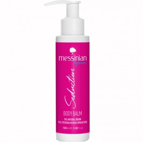 Messinian Spa Seduction Body Balm Ενυδατικό Γαλάκτωμα Σώματος για Απαλότητα, Θρέψη & Φρεσκάδα με Φρουτώδες & Λουλουδένιο Άρωμα 100ml