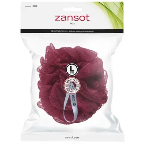 Zansot Mesh Sponge Large 1 брой - Бордо
