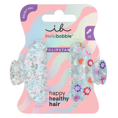 Invisibobble Clipstar Cosmic Glow 2 бр