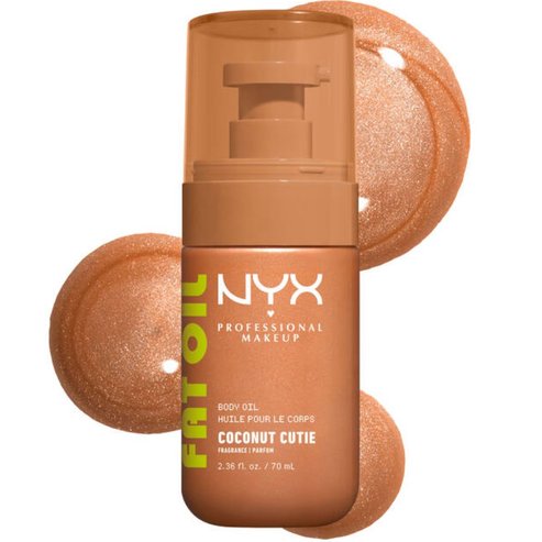Nyx Professional Makeup Fat Oil Sun-Kissed Bronze Body Oil 70ml - Coconut Cutie