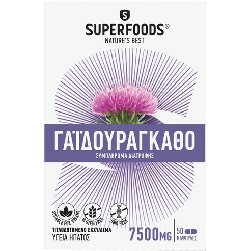 Superfoods Milk Thistle 50caps