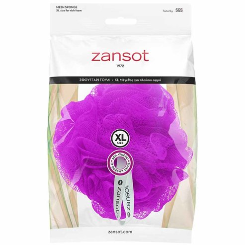 Zansot Mesh Sponge Extra Large 1 брой - Лилава