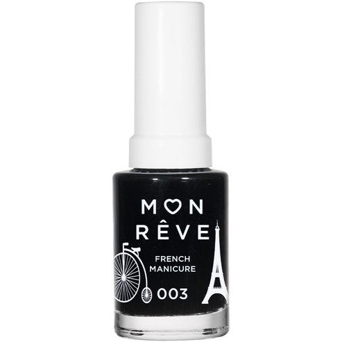 Mon Reve French Manicure Nail Color 13ml - 003 Black Tip