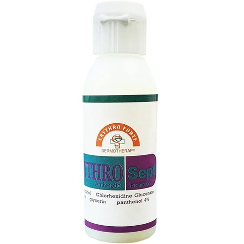 Erythro Forte Подарък ErythroSept Antiseptic Protection 70% Алкохол в течна сметана 60ml