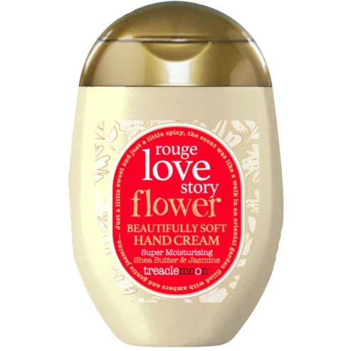 Treaclemoon Shea Butter & Jasmine Rouge Love Story Flower Super Moisturising Hand Cream 75ml