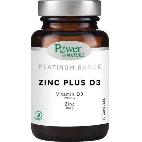 Power Health Platinum Range Zinc 15mg & Vitamin D3 2000iu 30caps