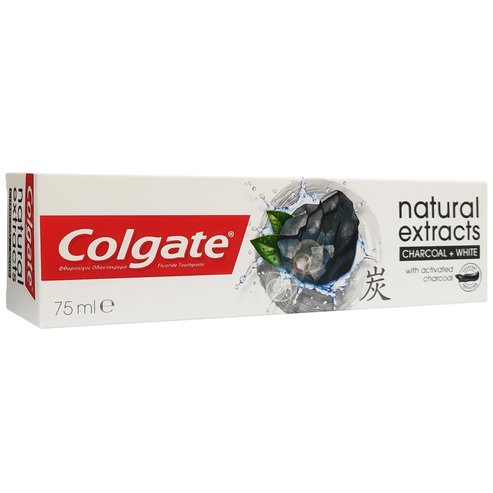 Colgate Natural Extracts Carbo & White with Active Charcoal 75ml