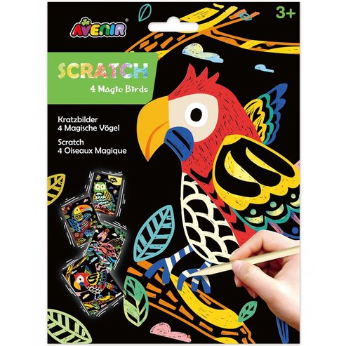 Avenir Scratch 4 Magic Birds 3+ Years Код 60799, 1 бр