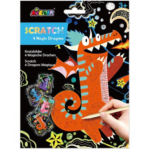 Avenir Scratch 4 Magic Dragons 3+ Years Код 60800, 1 бр