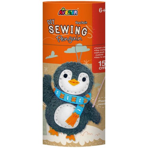 Avenir Sewing Keychain Код 60208, 1 бр - Penguin