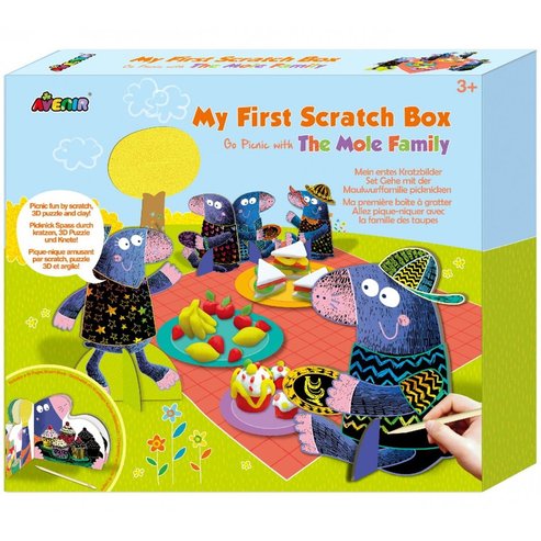 Avenir Scratch Box Go Picnic with the Mole Family Код 60733, 1 бр