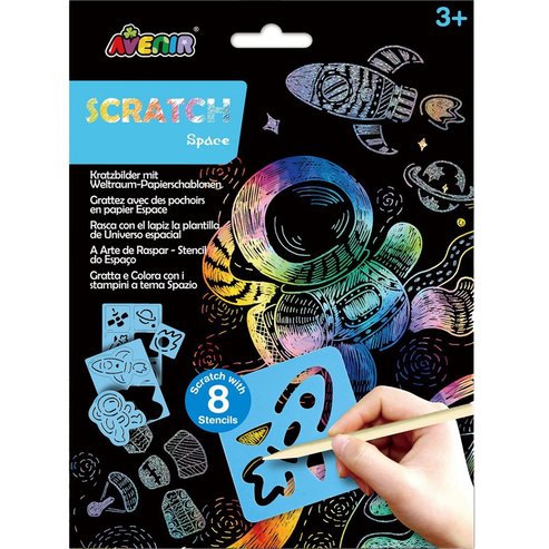 Avenir Scratch Kit 3+ Years 1 бр, Код. 60836 - Space