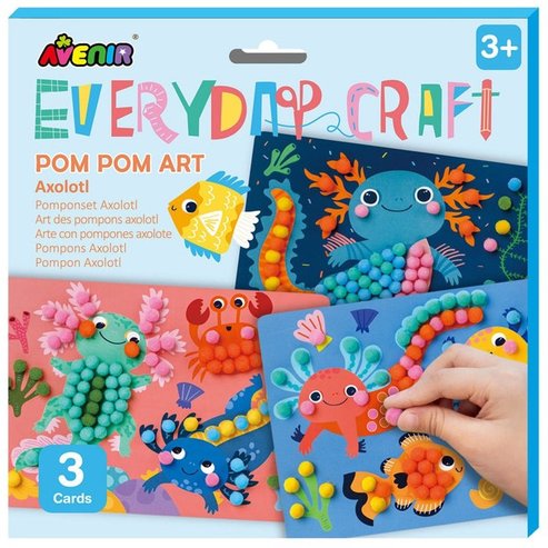 Avenir Everyday Craft Pom Pom Art Axolotl 1 брой