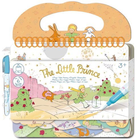 Avenir The Little Prince Magic Water Painting Магическа книжка за рисуване с вода за деца от 3 години 1 брой