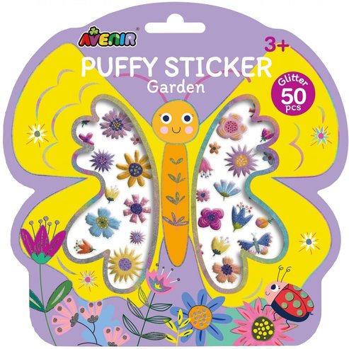 Avenir Puffy Sticker 3+ Years 50 бр, Код 60840 - Garden