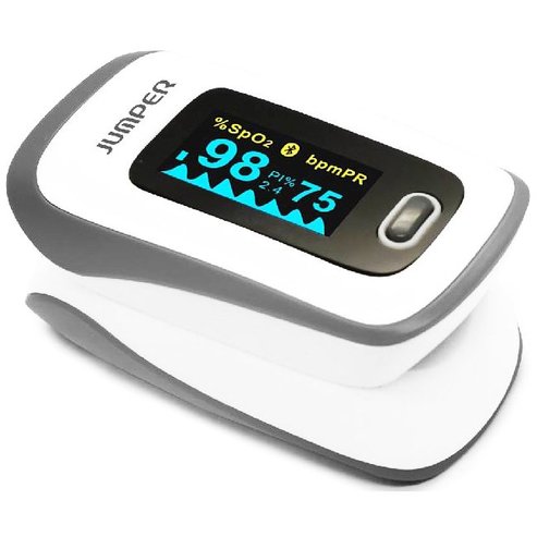 Jumper Pulse Oximeter JPD-500F оксиметърът, характеризиращ се с надеждност Издръжливост и точност в измерванията 1 брой