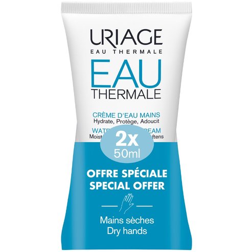 Uriage Promo Eau Thermale Water Hand Cream 50ml (2x50ml)