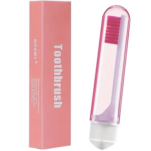Dr Organic Подарък Portable Toothbrush with Case 1 бр