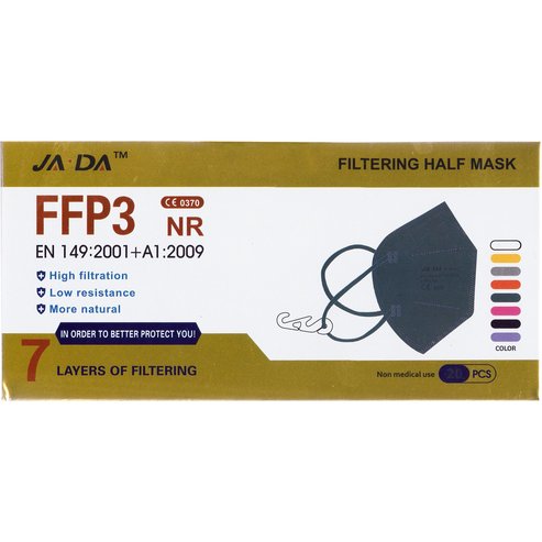 Jada Non Medical 7ply Mask FFP3 NR 20 бр - Тъмно синьо