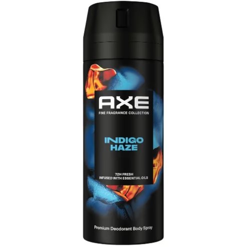 Axe Indigo Haze 72h Fresh Premium Deodorant Body Spray Дезодорант спрей за тяло с аромат на портокалов цвят 150ml