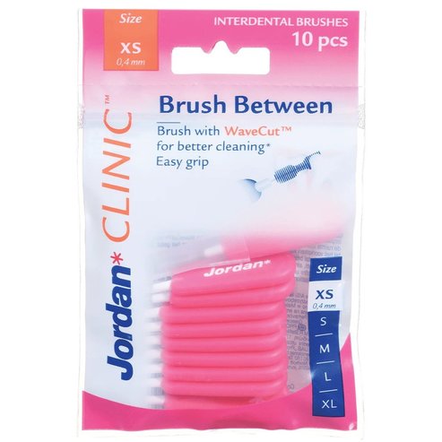 Jordan Clinic Brush Between Interdental Brushes 10 бр - Xsmall 0.04mm