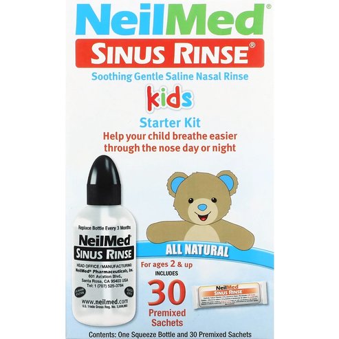 NeilMed Sinus Rinse Kids Starter Kit For Ages 2 & Up 1 бр