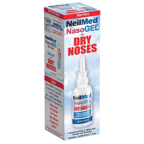 NeilMed Naso Gel For Dry Noses Спрей за дълготрайна влага при сухота в носа 30ml