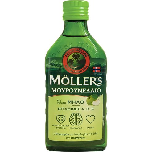 Moller\'s Cod Liver Oil Apple 250ml