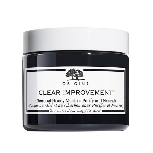 Origins Clear Improvement Charcoal Honey Mask  Дълбоко почистваща и подхранваща маска с активен въглен и мед 75ml