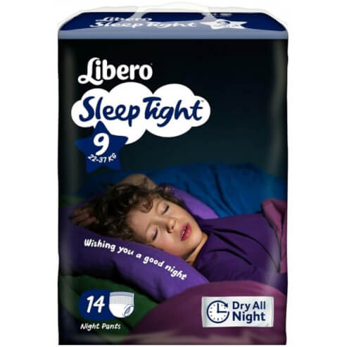 Libero Sleep Tight No9 (22-37kg) Night Pants, 14 пелени