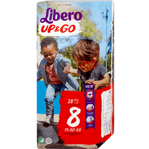 Libero Up&Go Гащи за пелени Νο8 19-30Kg 28 пелени