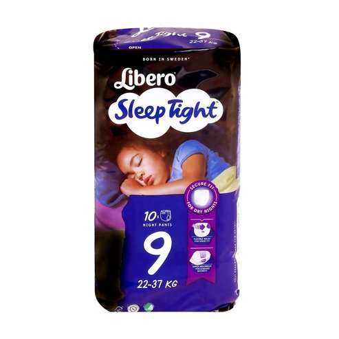Libero Sleep Tight Нощни памперси с подобрено усвояване 22-37кг 10бр