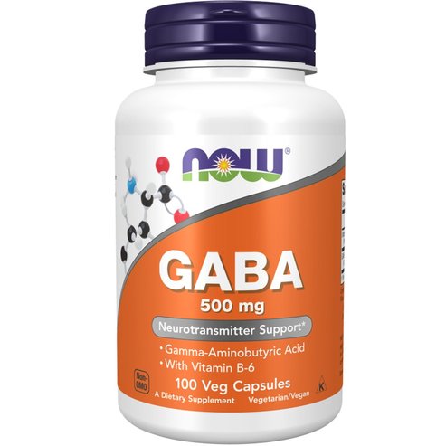Now Foods GABA 500mg 100veg.caps