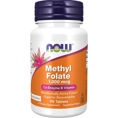Now Foods Methyl Folate 1,000mcg 90tabs