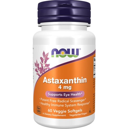 Now Foods Astaxanthin 4mg 60 Veg.Softgels