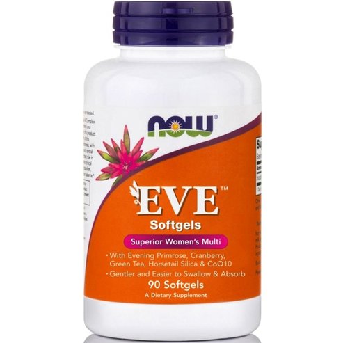 Now Foods Eve™ Women\'s Multiple Vitamin Уникална мултивитаминна формула за жени 90softgels